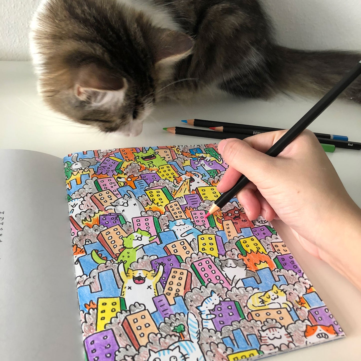 Creatures Self Publish Colouring Book