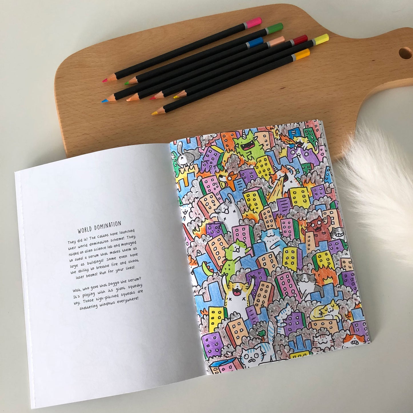 Creatures Self Publish Colouring Book